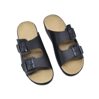 Anne Heeled Sandals - Black
