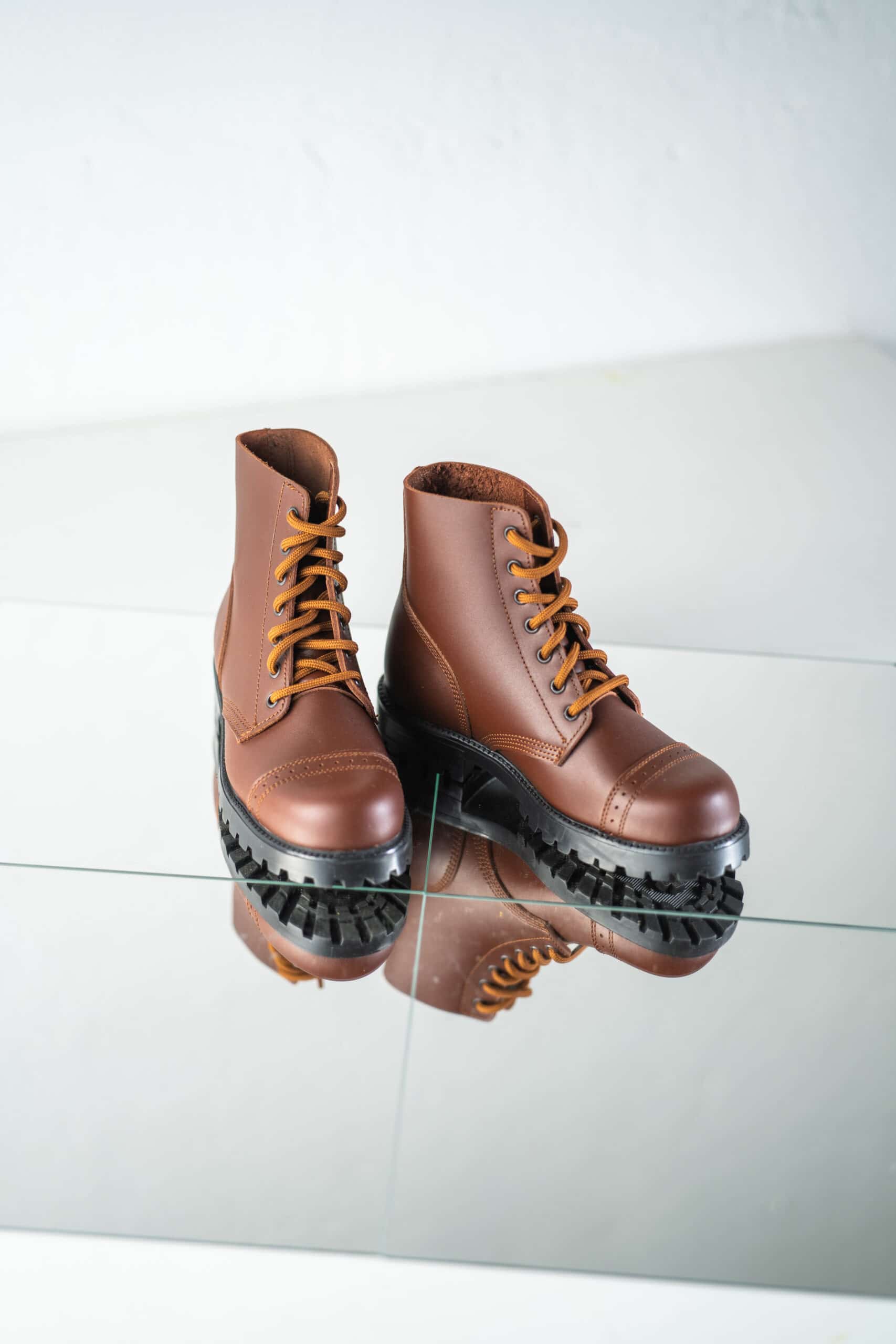 517 aka Aviator Boots - Brown